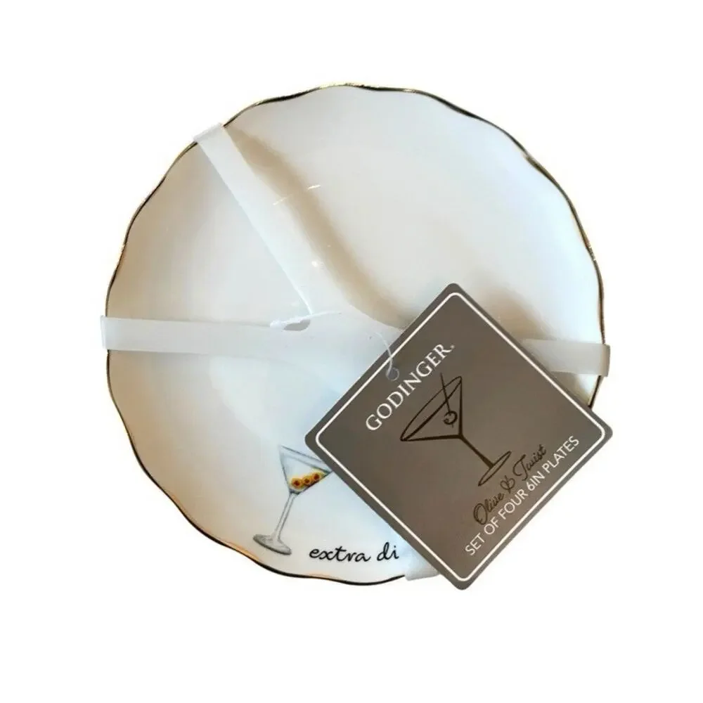 Godinger appetizer plates